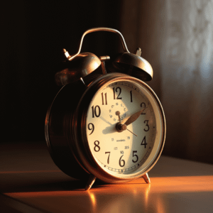 an alarm clock